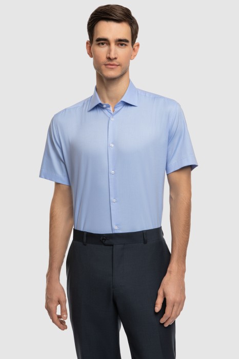 сорочка с коротким рукавом из хлопка фотография