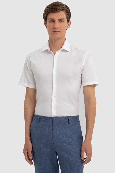 сорочка с коротким рукавом из хлопка фотография