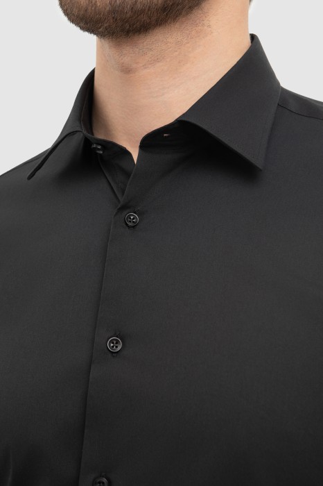 сорочка, устойчивая к сминанию от бренда kanzler вид слева