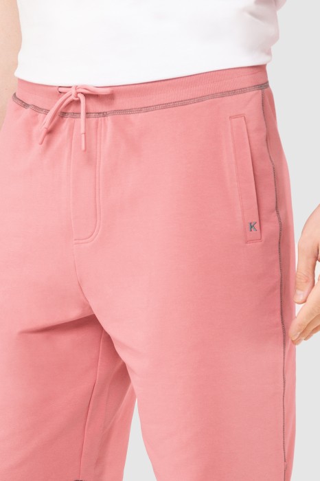 спортивные шорты из хлопка от бренда kanzler вид слева