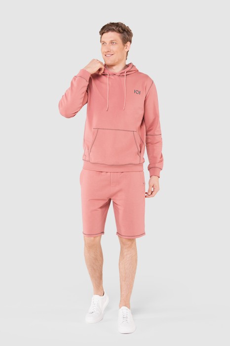 спортивные шорты из хлопка по цене 2990 руб вид справа