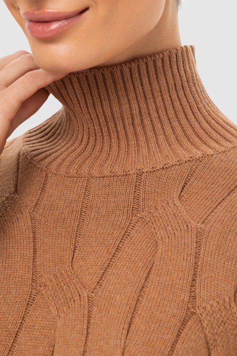 свитер из хлопка и кашемира от бренда kanzler вид слева