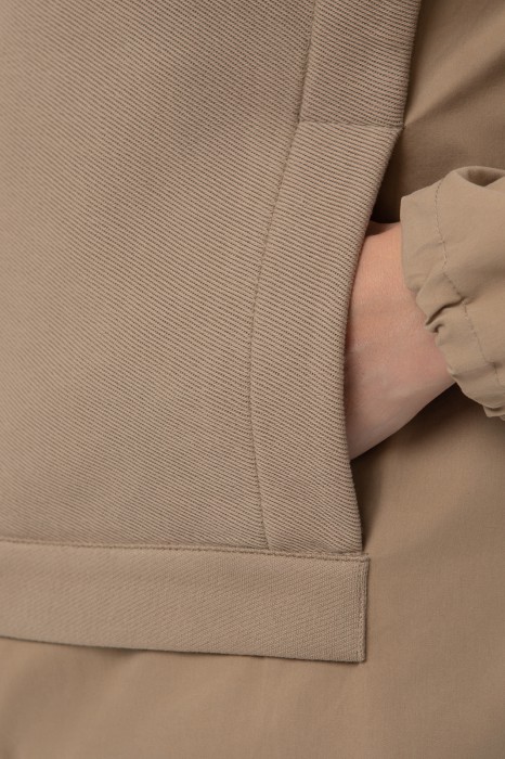 толстовка из хлопка по цене 6990 руб вид справа