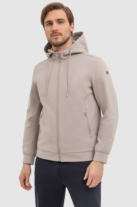 толстовка на молнии с капюшоном фотография