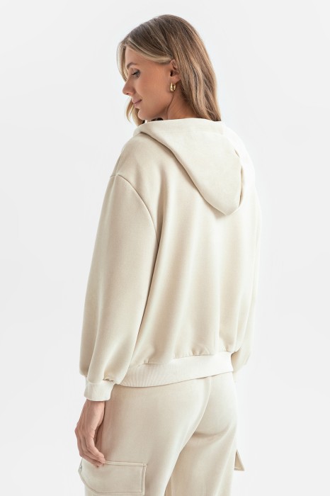 толстовка с капюшоном по цене 7990 руб вид справа