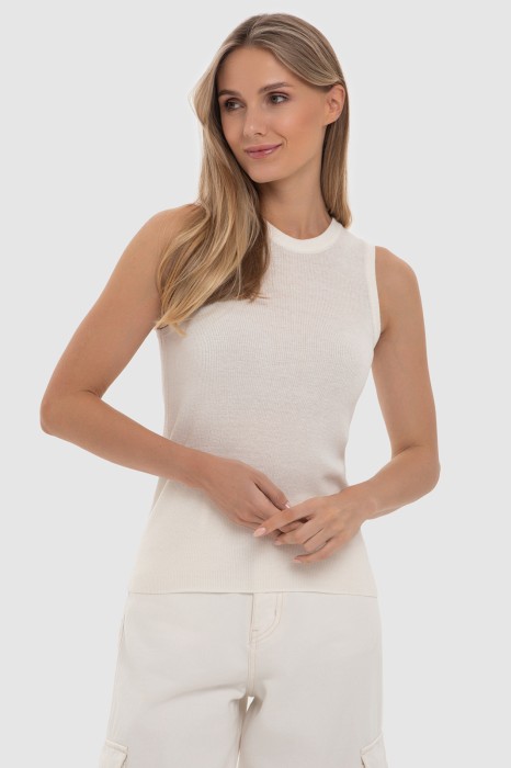 топ изо льна и хлопка фотография