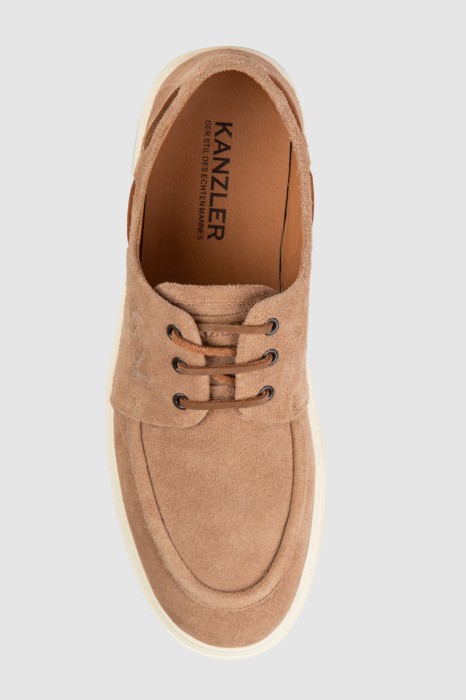 топсайдеры из натуральной кожи по цене 14990 руб вид справа