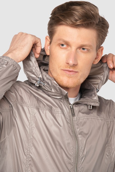 ветровка с капюшоном демисезонная от бренда kanzler вид слева