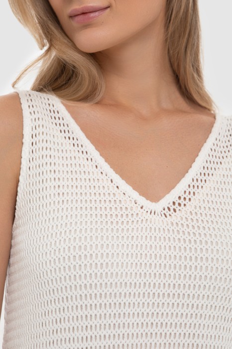 вязаное платье-миди от бренда kanzler вид слева