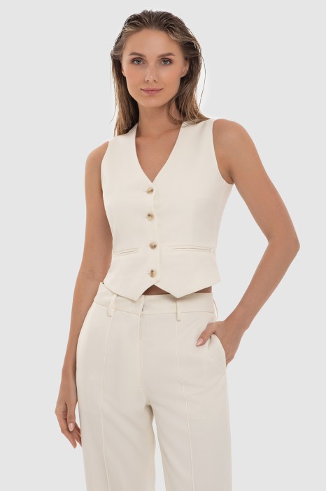 жилет из смесовой шерсти фотография