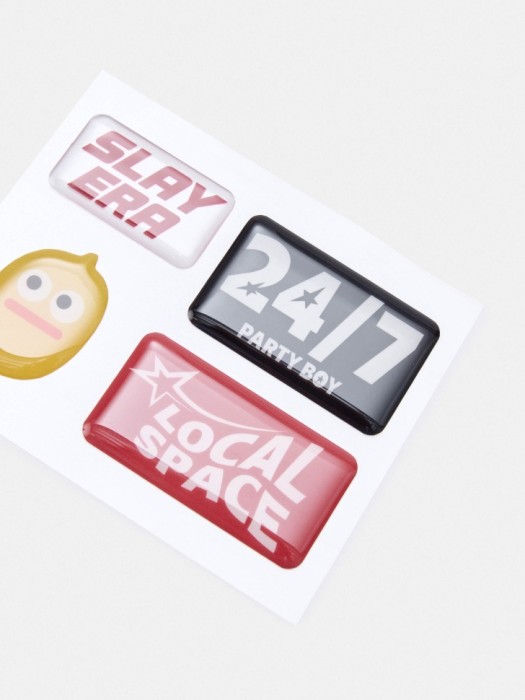 3d наклейки на телефон от бренда sela вид слева