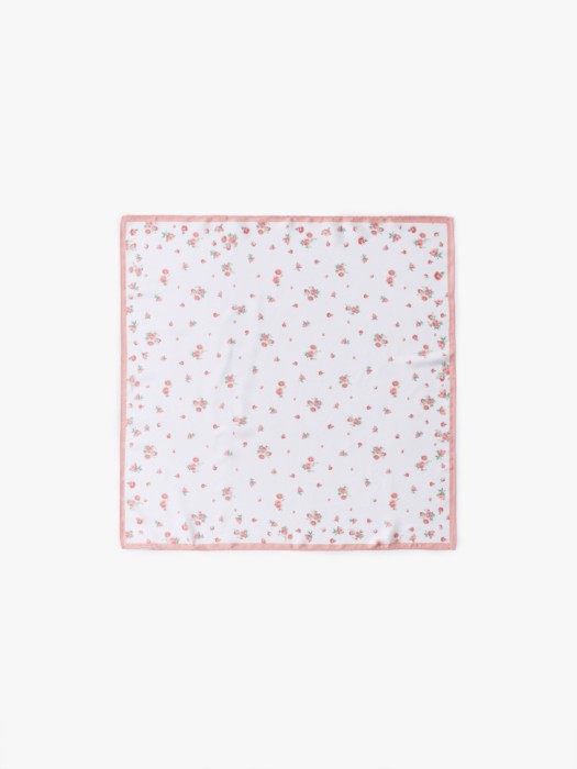 атласный платок с цветочным принтом 4610517610225 фотография