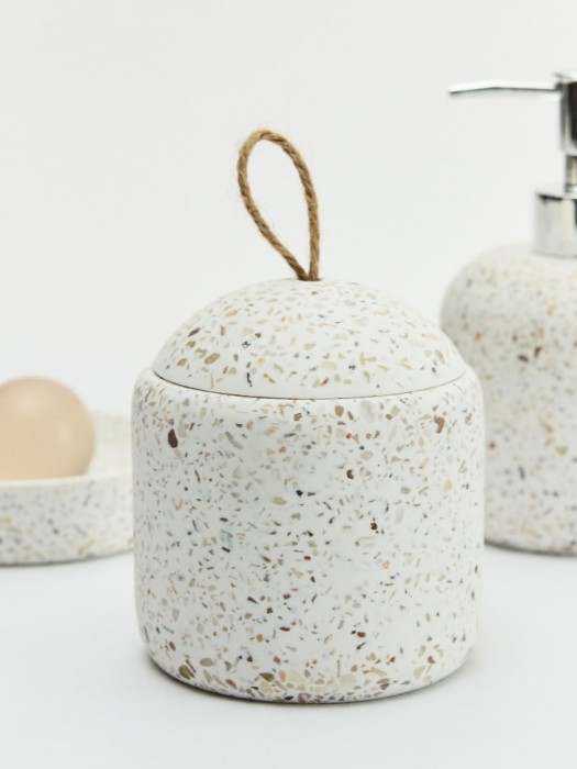 банка для хранения в ванной от бренда sela вид слева