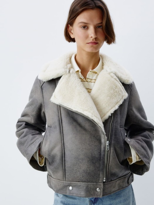 базовая дубленка из искусственной кожи 4610517020178 фотография