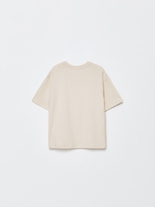 базовая футболка детская из хлопка спереди