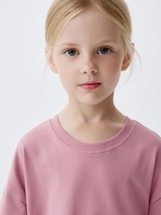 базовая футболка детская из россии вид сбоку