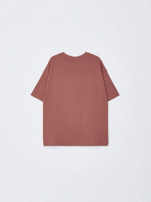 базовая футболка детская от бренда sela вид слева