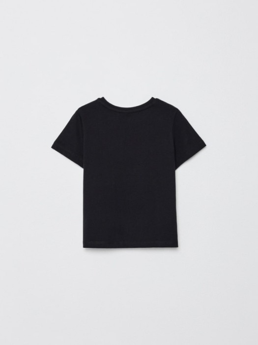 базовая футболка детская из россии вид сбоку