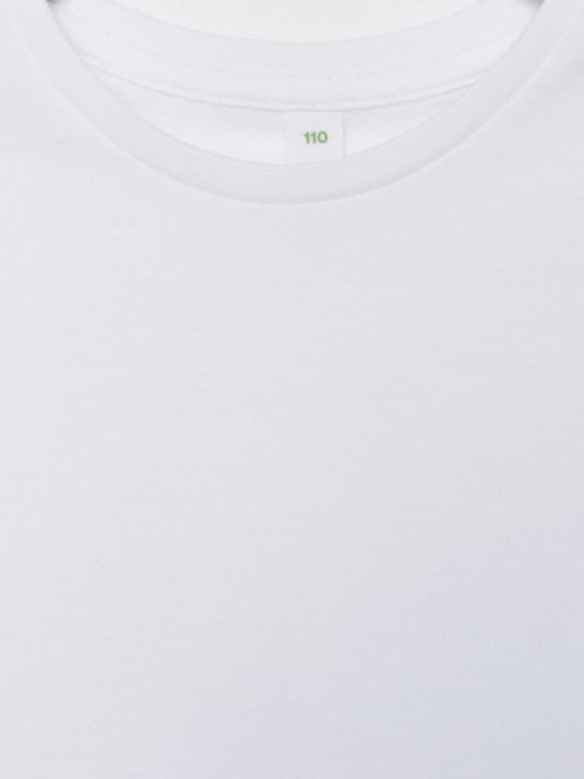 базовая футболка детская из россии вид сбоку