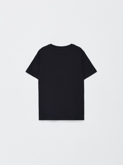 базовая футболка детская из россии вид сбоку