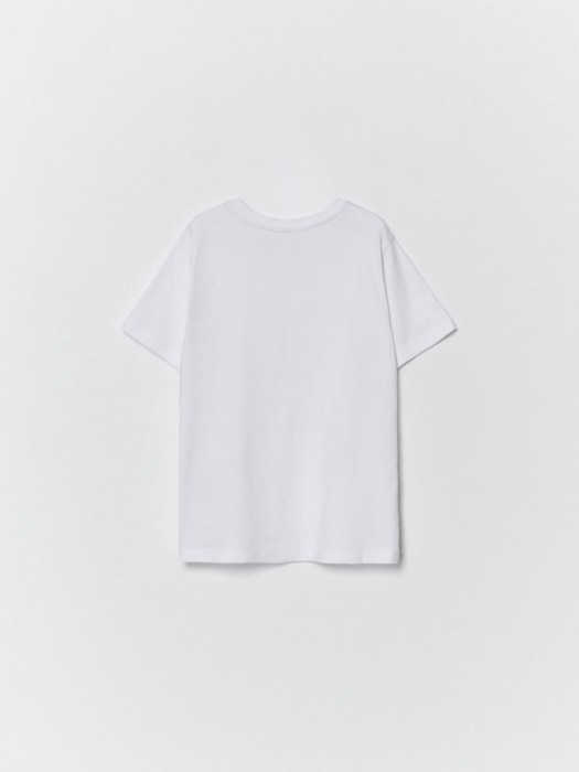 базовая футболка детская из россии вид сбоку