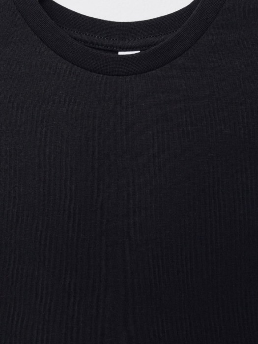 базовая футболка детская из россии вид сбоку