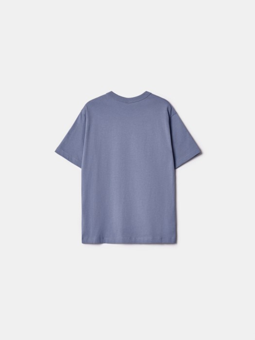 базовая футболка детская от бренда sela вид слева