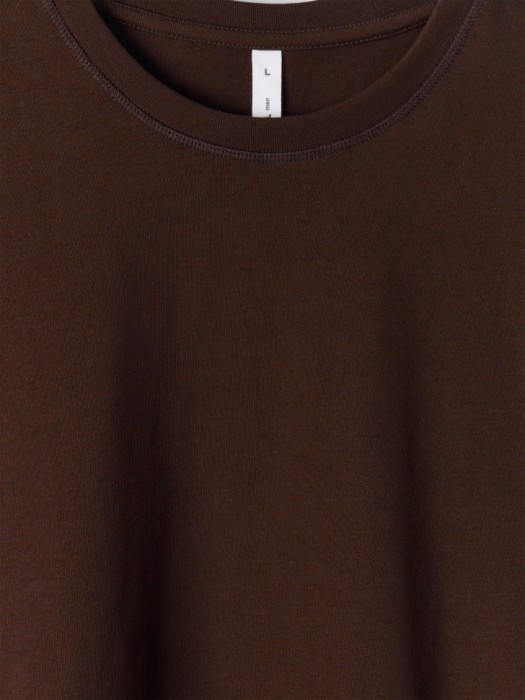 базовая футболка макс оверсайз от бренда sela вид слева