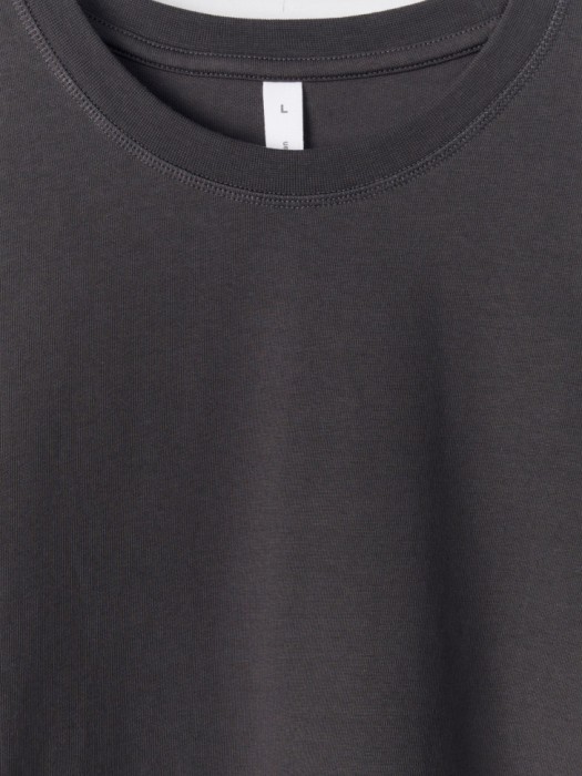 базовая футболка макс оверсайз от бренда sela вид слева