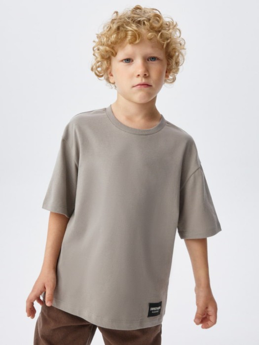 базовая футболка оверсайз детская 4680798465777 фотография