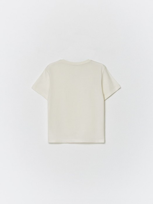 базовая футболка с карманом детская по цене 299 руб вид справа