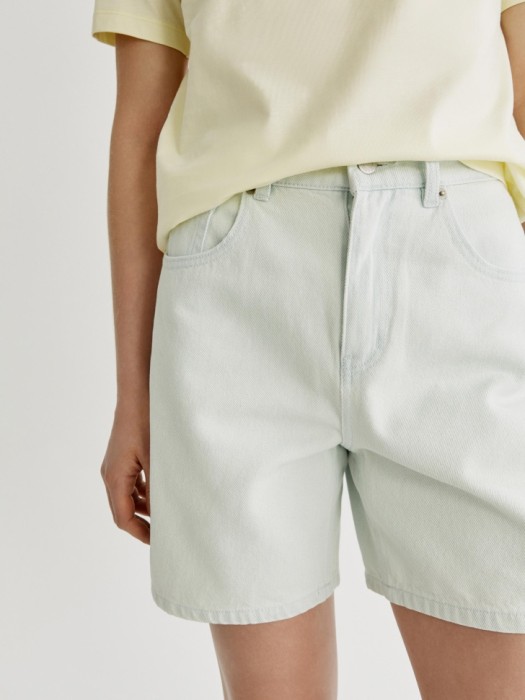 базовые джинсовые шорты со средней посадкой 4610517870667 фотография