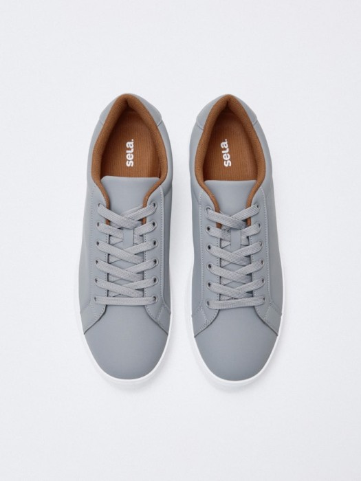 базовые кеды из искусственной кожи 4680798173320 фотография