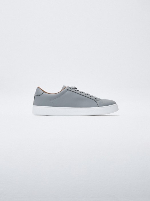 базовые кеды из искусственной кожи из россии вид сбоку