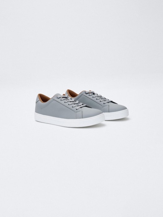 базовые кеды из искусственной кожи из кожи спереди