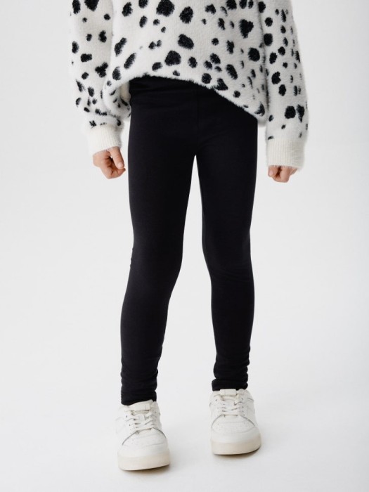 базовые леггинсы для девочек от бренда sela вид слева