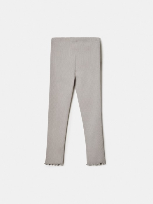 базовые леггинсы в рубчик для девочек по цене 799 руб вид справа