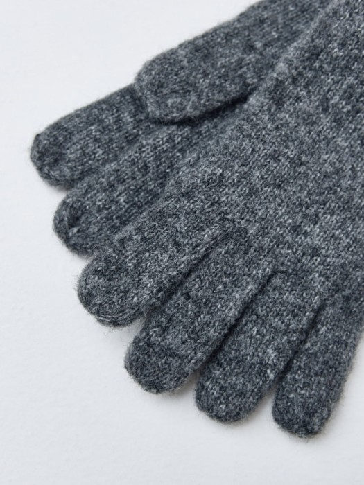 базовые перчатки с содержанием кашемира детские от бренда sela вид слева