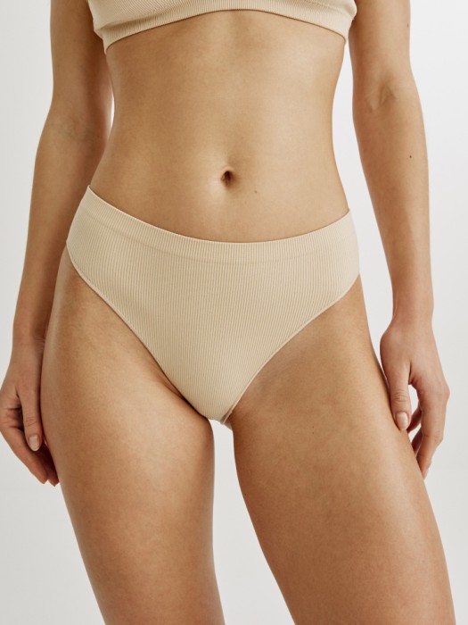 базовые трусы-слипы в рубчик 4610517701763 фотография