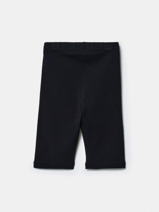 базовые велосипедки с патчем на поясе для девочек от бренда sela вид слева