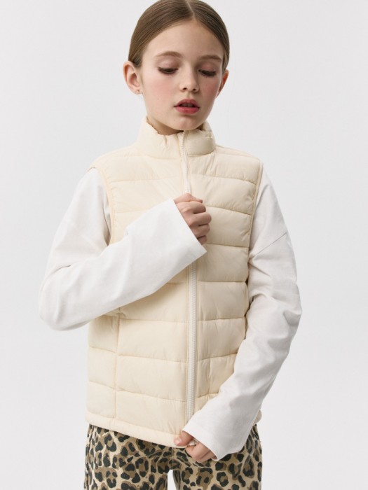 базовый стеганый жилет для девочек 4680704216813 фотография
