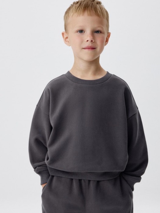 базовый свитшот оверсайз детский 4680798099828 фотография