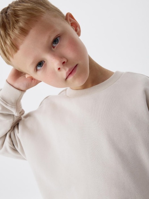 базовый свитшот оверсайз детский 4680798099774 фотография