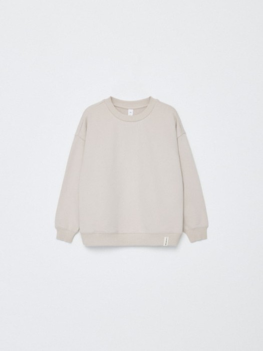 базовый свитшот оверсайз детский по цене 999 руб вид справа