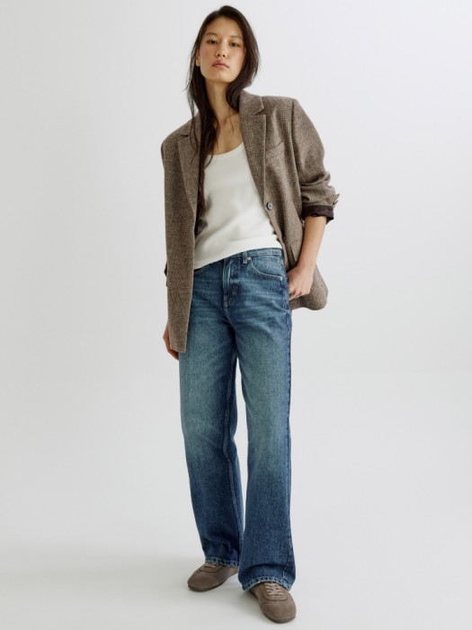 базовый топ эми в рубчик от бренда sela вид слева