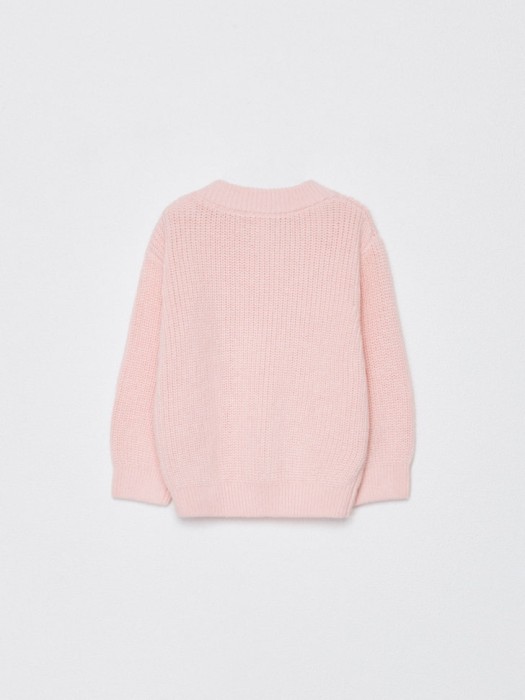 базовый вязаный джемпер для малышей по цене 1299 руб вид справа