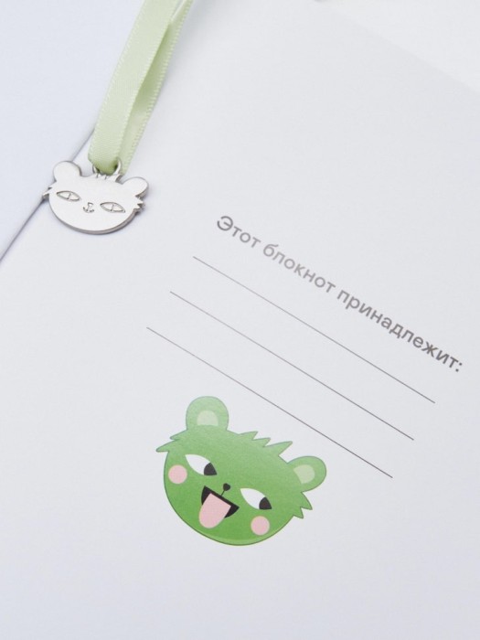 блокнот «вигге» для детей от бренда sela вид слева