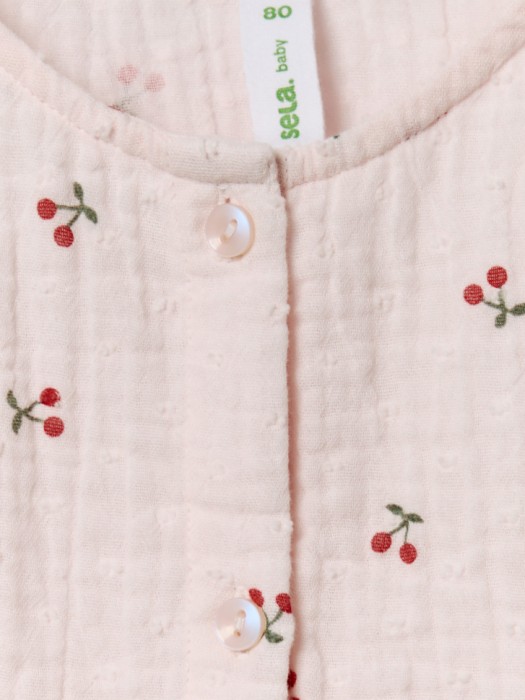 блузка из муслина для малышей по цене 999 руб вид справа