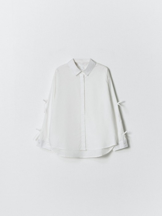 блузка с бантиками для девочек из россии вид сбоку