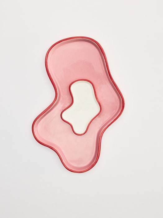 блюдо декоративное из каменной керамики по цене 1499 руб вид справа